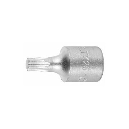Holex Torx Bit Socket, 1/4 inch Dr, TX25, 631813 TX25 631813 TX25